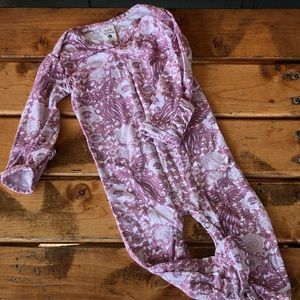 Kate Quinn lapneck footie